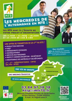 Mercredi de l'alternance Mercredi de l'alternance