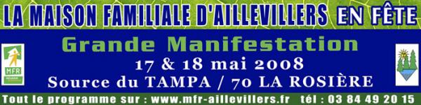 La maison familiale d'Aillevillers en fête